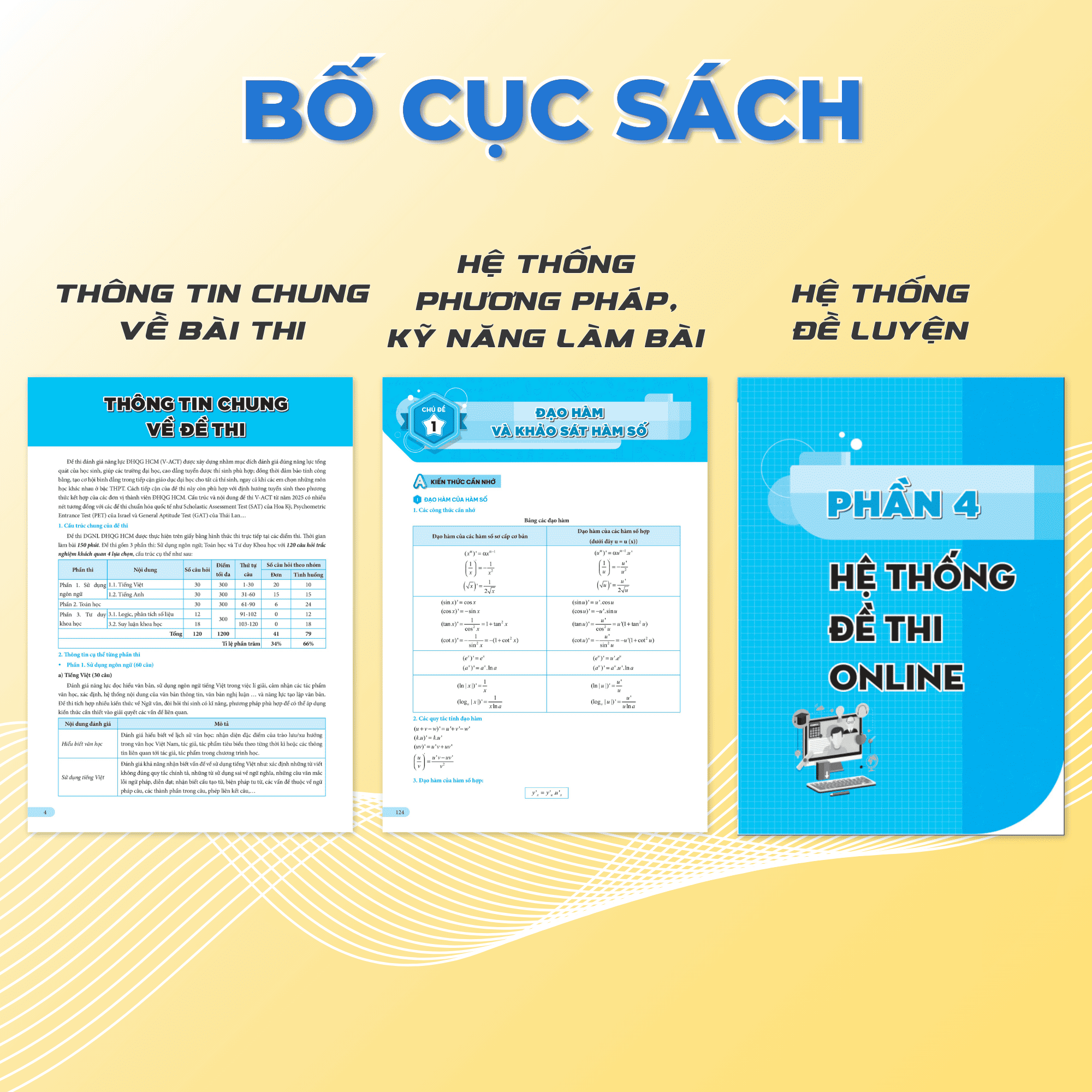 Mô tả Sách Tăng tốc luyện đề thi Đánh giá năng lực ĐHQGTPHCM - HOCMAI - 4