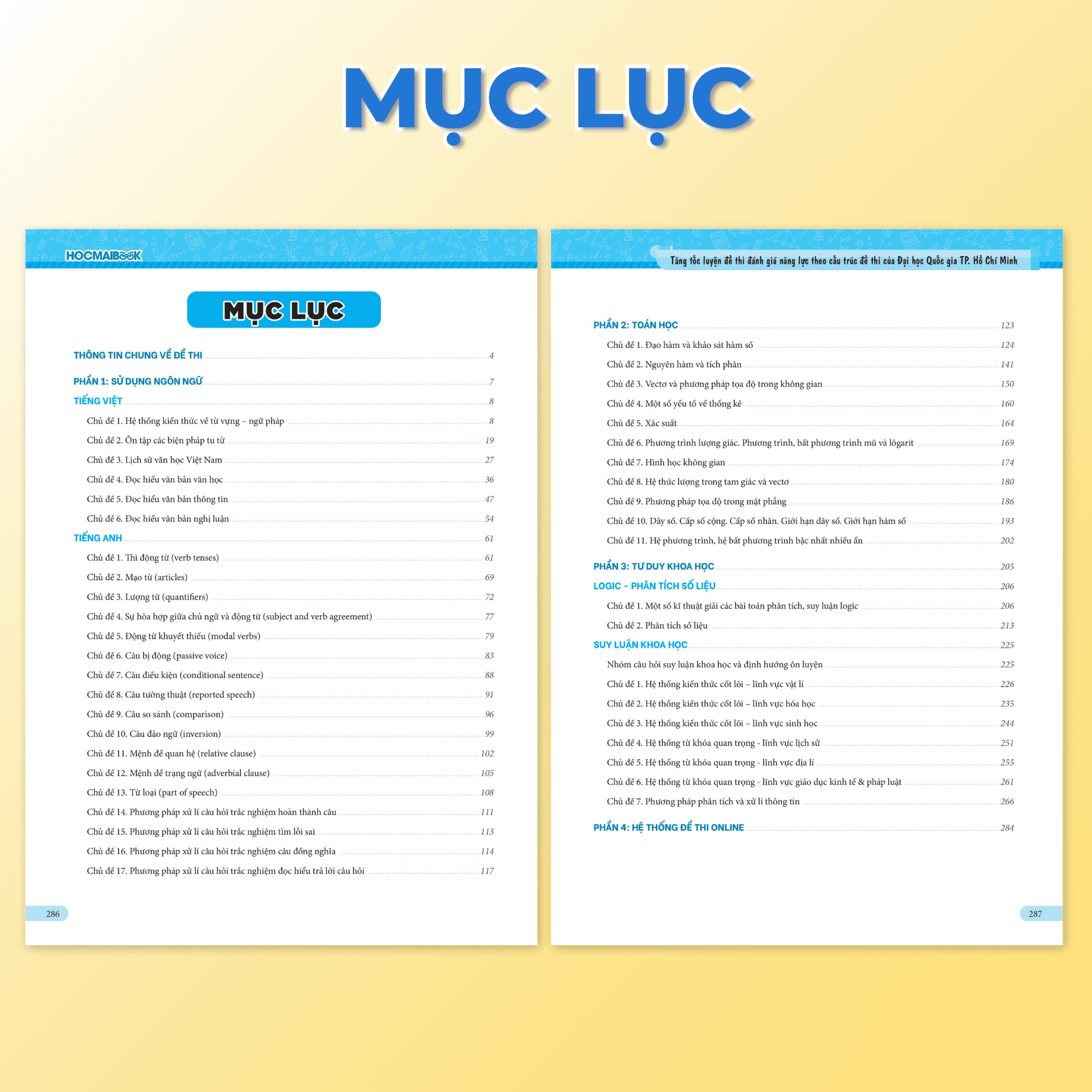 Mô tả Sách Tăng tốc luyện đề thi Đánh giá năng lực ĐHQGTPHCM - HOCMAI - 6