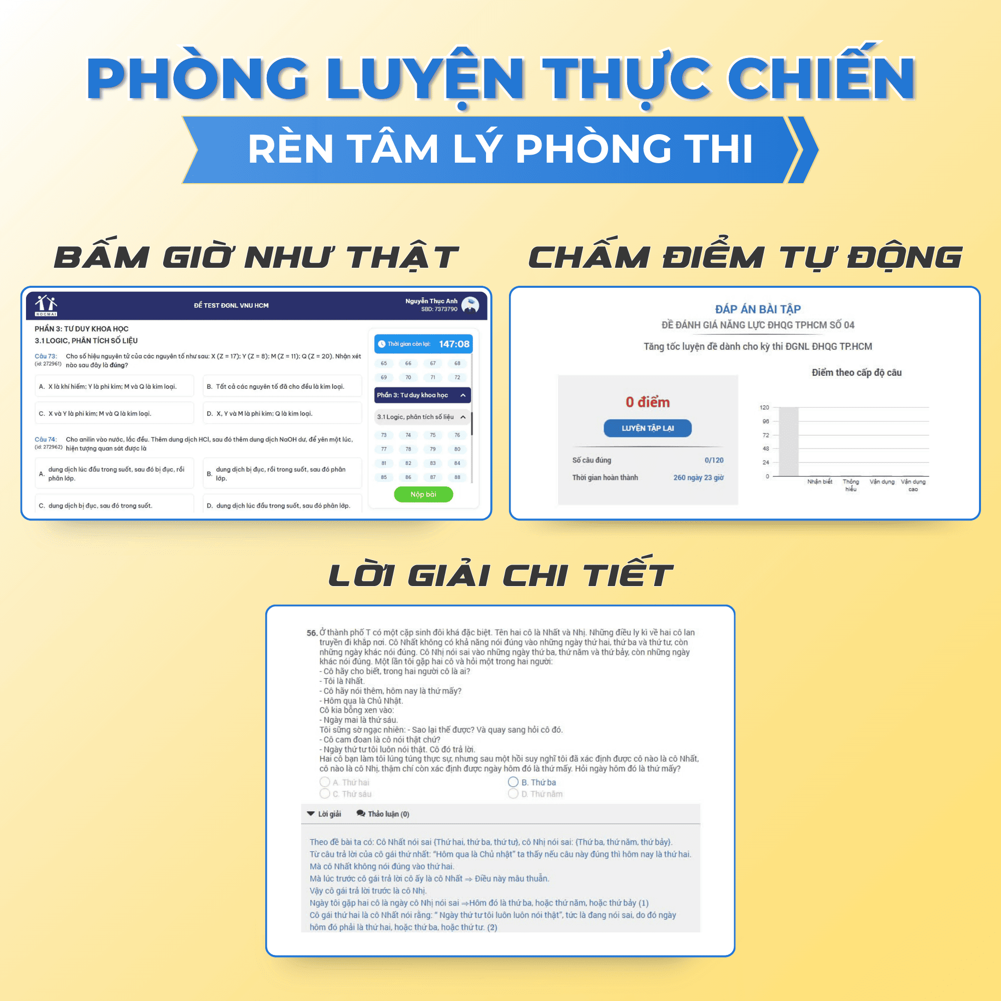 Mô tả Sách Tăng tốc luyện đề thi Đánh giá năng lực ĐHQGTPHCM - HOCMAI - 8