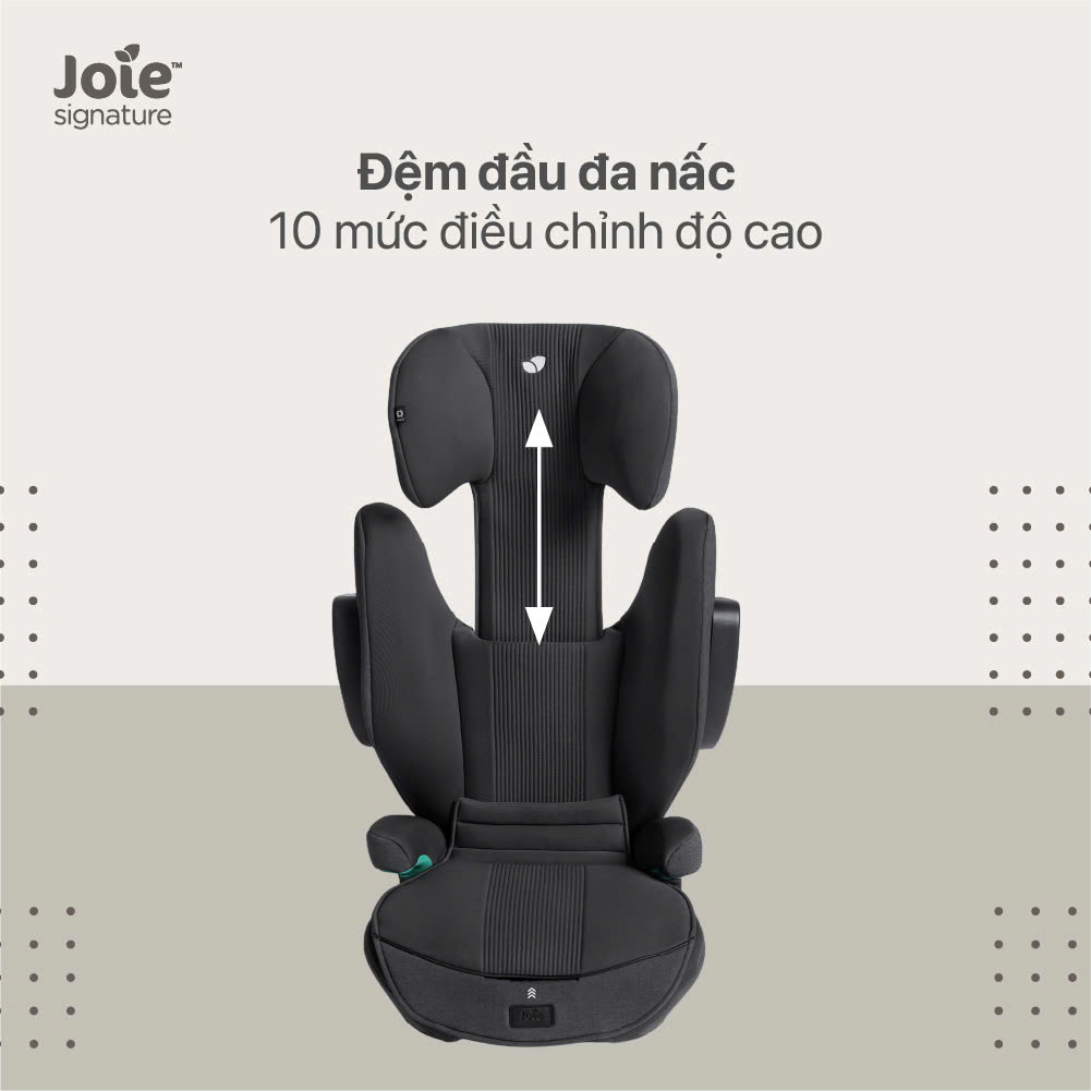 Mô tả Ghế ngồi ô tô trẻ em Joie i-Traver Signature Ebony hàng chính hãng bảo hành 12 tháng - 3