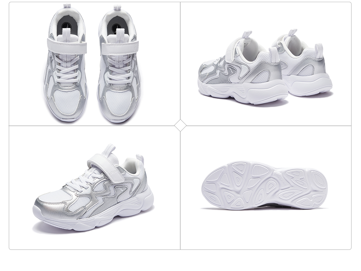 Mô tả Giày chạy thể thao bé trai size 33-39 Anta Kids Crayon 312448821U - 3