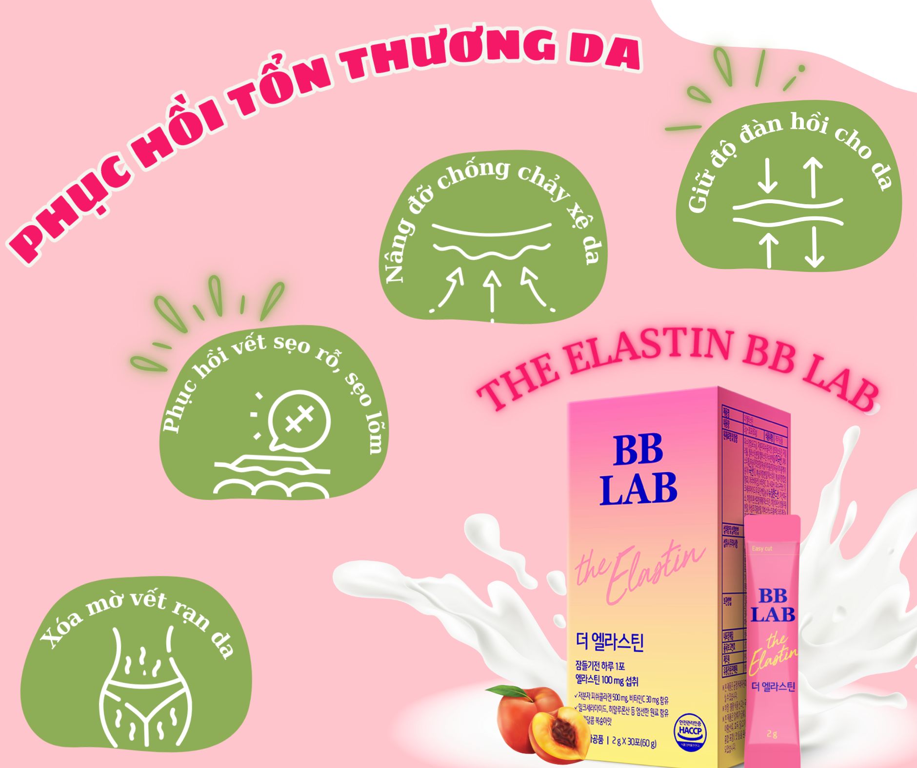 Đối tượng sử dụng Bột uống BB LAB The Elastin