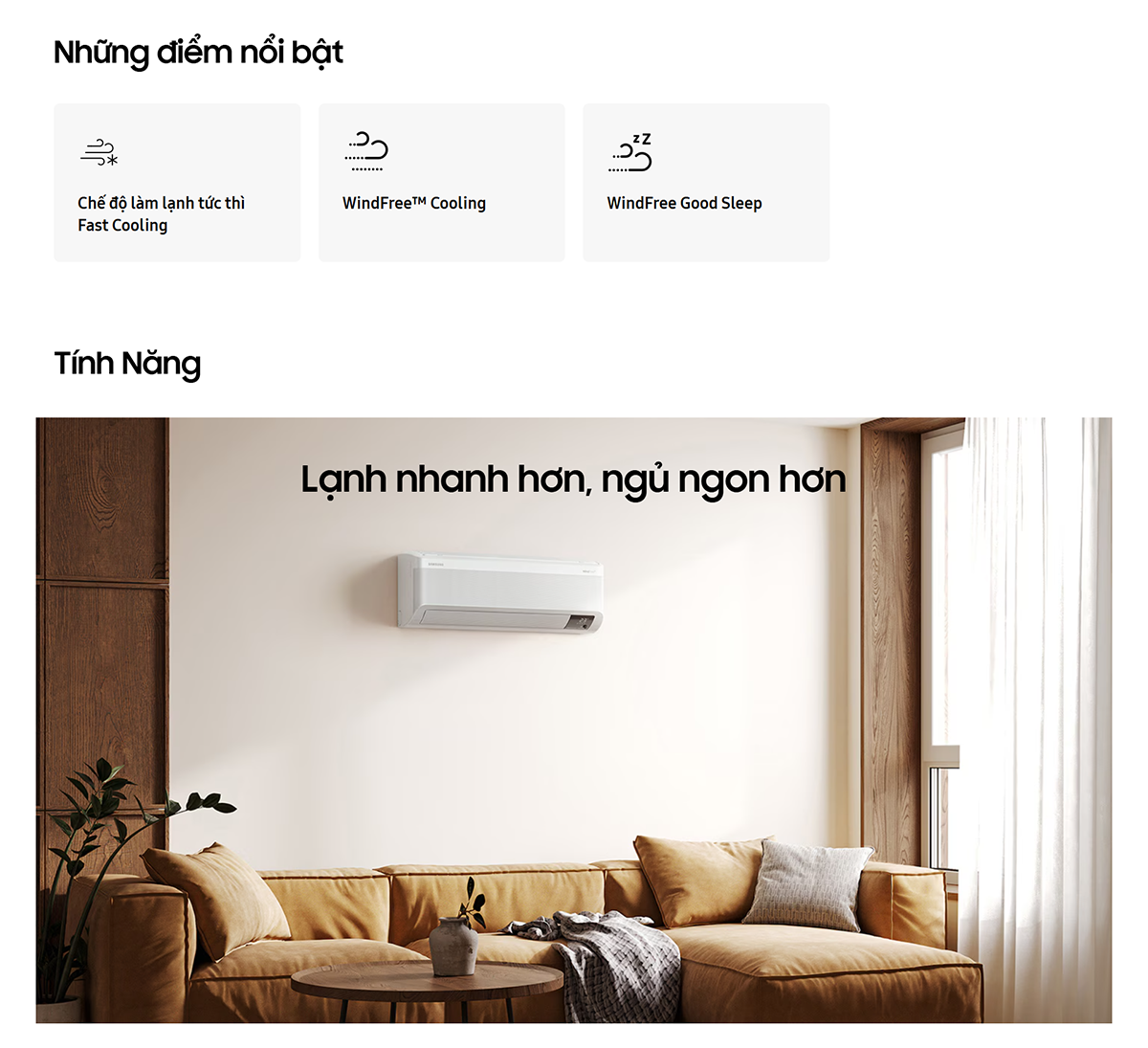Mô tả Điều Hòa Samsung WindFree Treo Tường -Digital Inverter Boost 12,000 BTU/h F-AR13CYHAA - 1