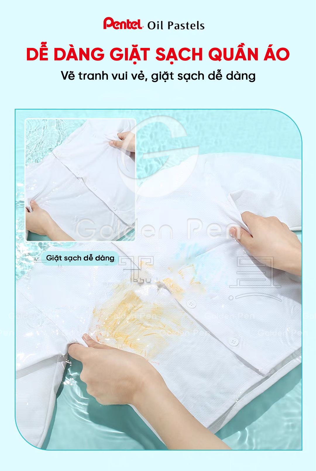 Mô tả Màu Sáp Dầu Pentel PHN – 48 Màu Tươi Sáng, Sáp Mềm, Dễ Tán, Lên Màu Mịn – Bộ Sáp Màu Chất Lượng - 4