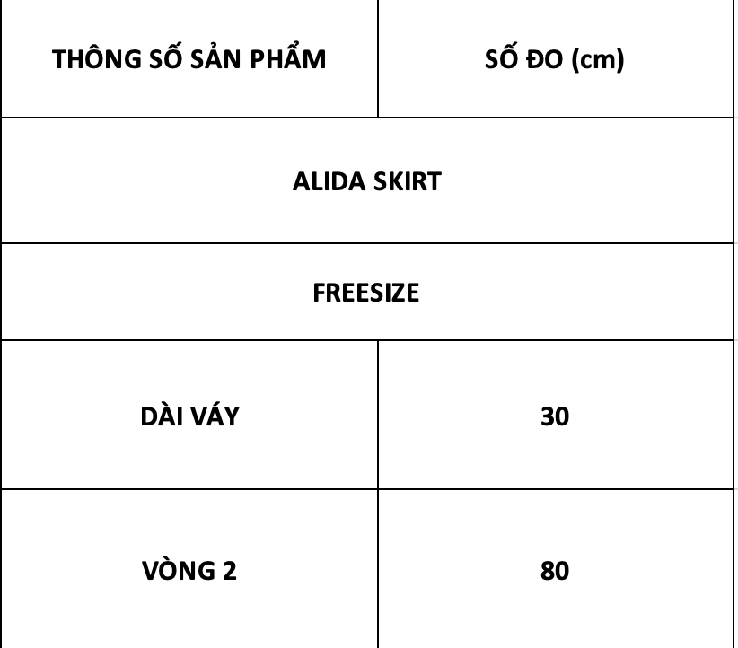 Mô tả TUBYCATU | Chân váy alida white/ black skirt - 1