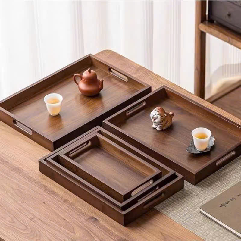 Mô tả Khay Gỗ Đa Năng Cao Cấp Có Tay Cầm VUADECOR Dày 4cm Dùng Để Bưng Bê Đồ Ăn Đồ Uống Nhà Hàng, Khách Sạn, Cafe - 1