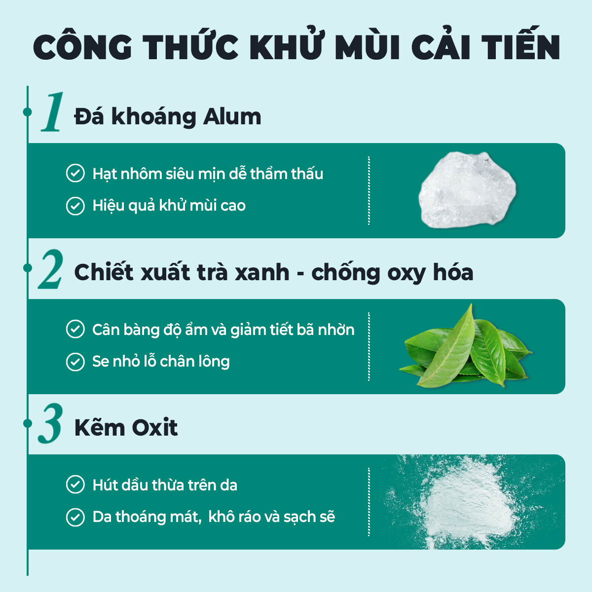 Mô tả Lăn khử mùi đá khoáng dạng sáp Deonatulle dành cho mọi loại da Soft Stone Double Deodorant 20G - 5