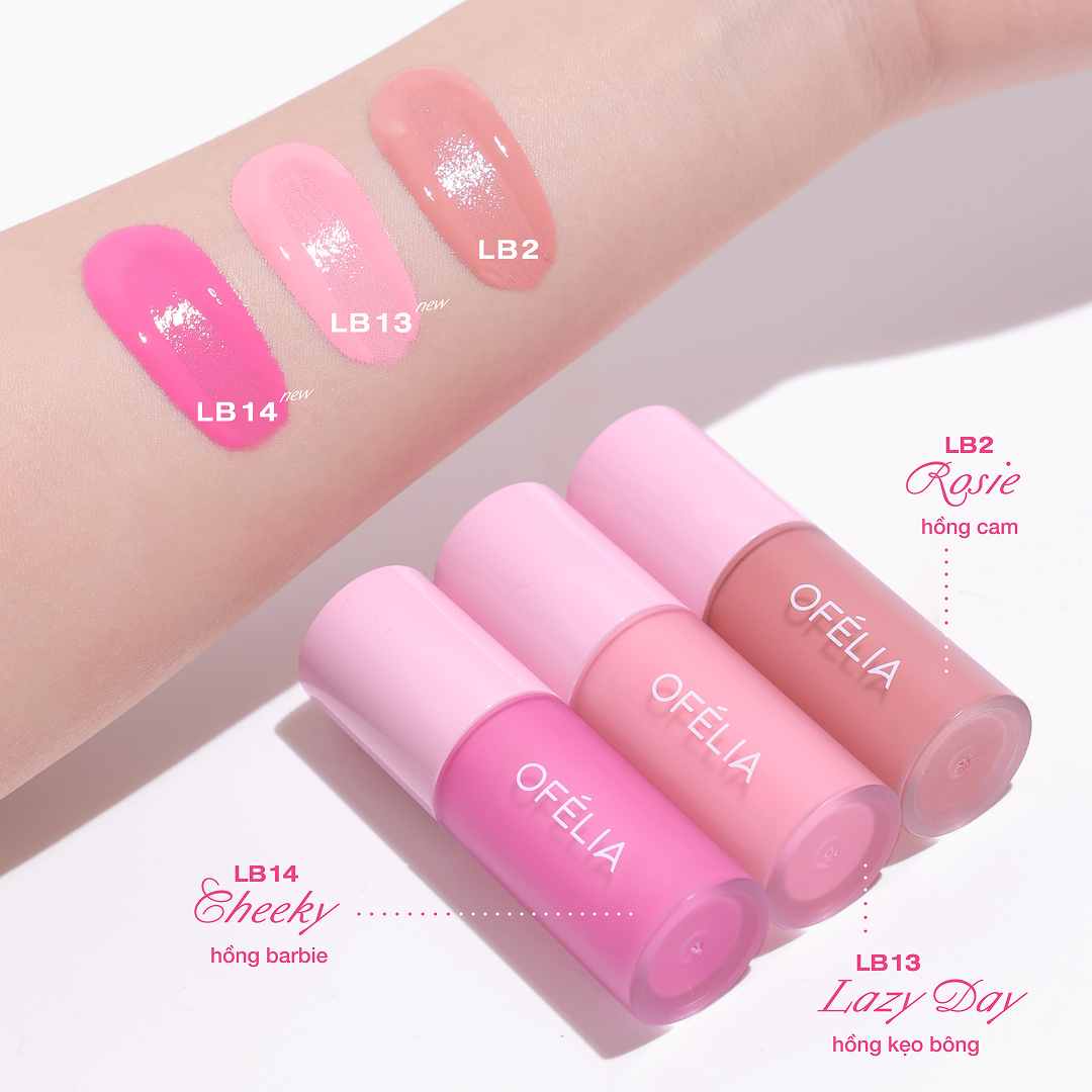 Mô tả Má Hồng Kem OFÉLIA Lolli Liquid Blush (4.6g) - 4