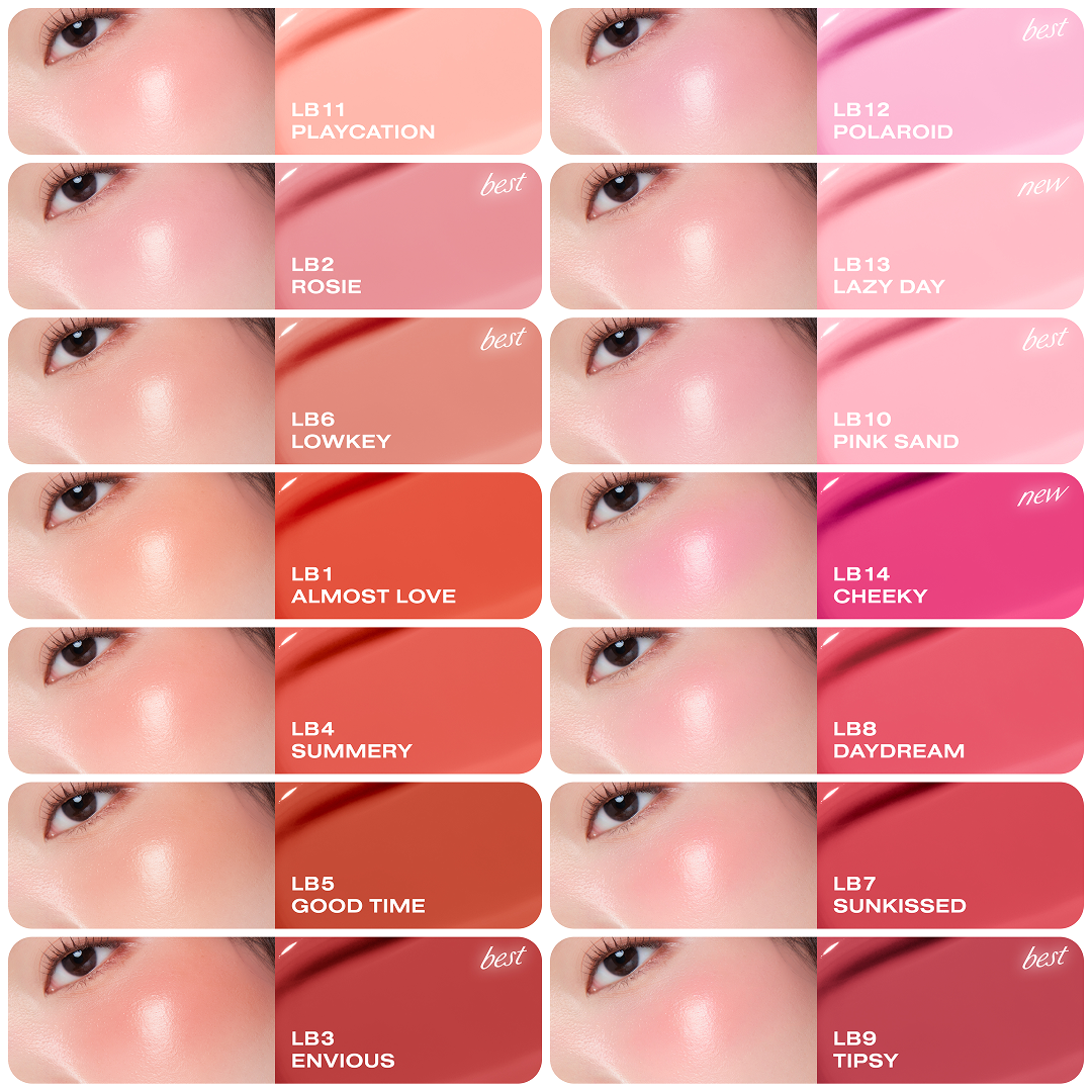 Mô tả Má Hồng Kem OFÉLIA Lolli Liquid Blush (4.6g) - 7
