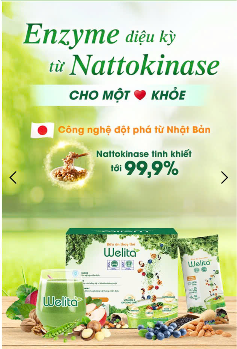 Mô tả WELITA - Bữa Ăn Dinh Dưỡng Thuần Chay 100% Đạm Thực Vật giúp giảm cân ngừa tai biến Japa kids - 3