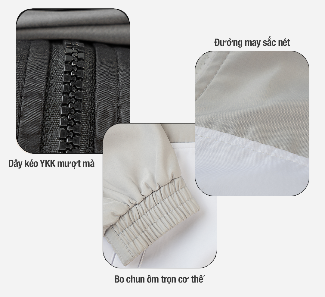 Mô tả Áo khoác gió OCCULT Chất dù PARADOX AK4P1109 - 3
