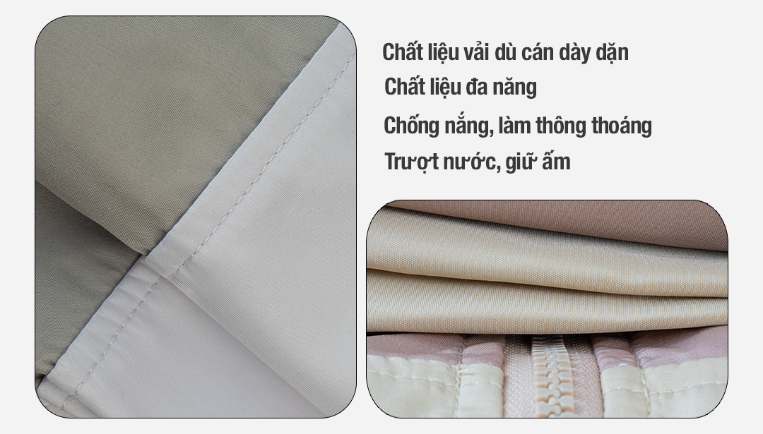Mô tả Áo khoác gió có nón JOLLY Chất dù PARADOX AK4P1005 - 2