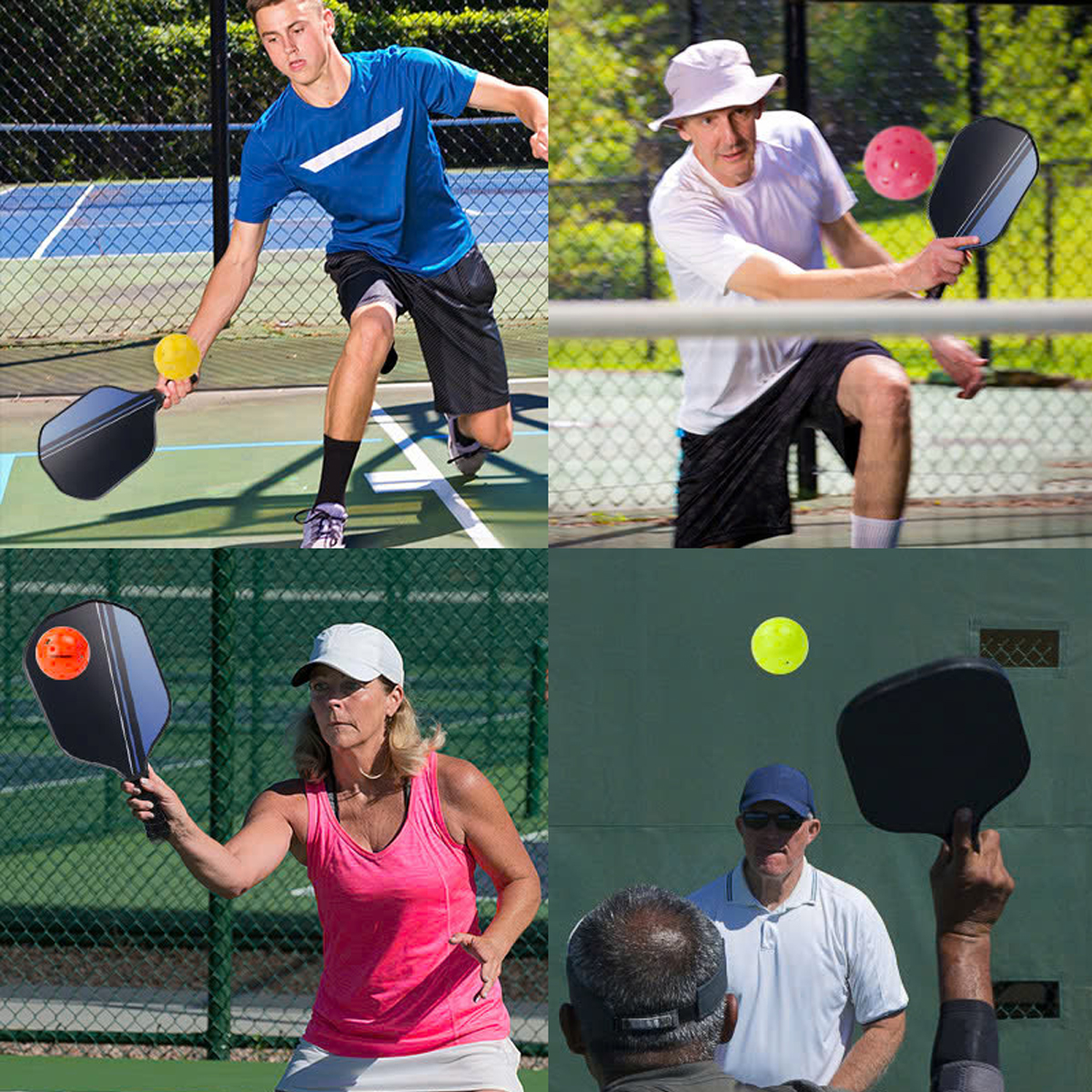 Bóng Pickleball nhiều màu