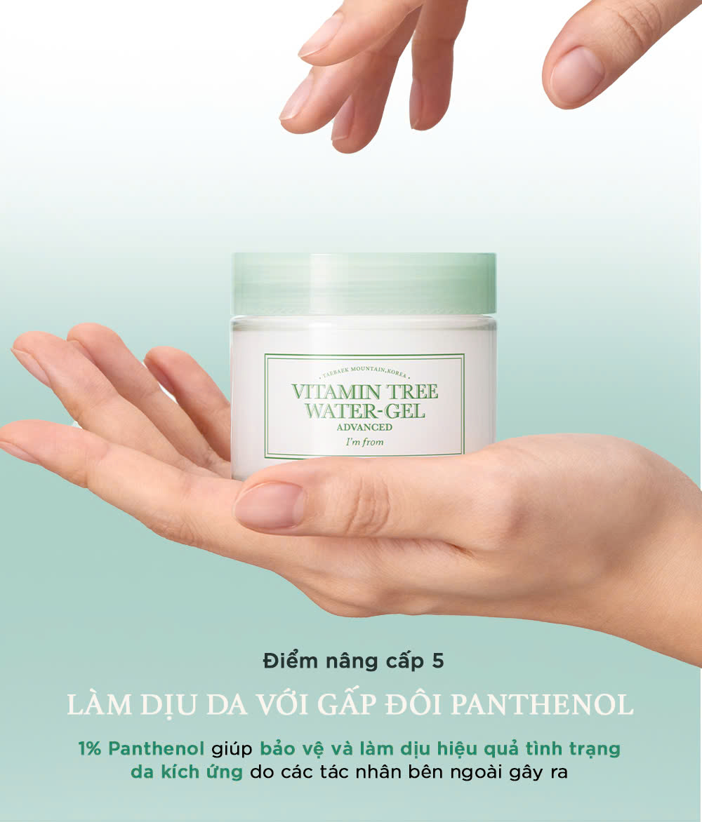 Mô tả Kem dưỡng ẩm cấp nước & làm dịu da I'm From Vitamin Tree Water-gel Advanced 75g - 7