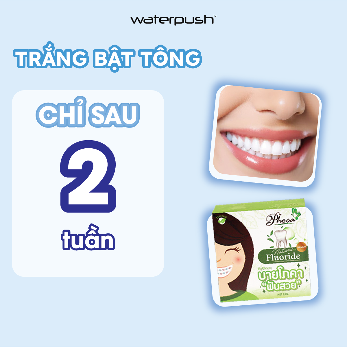 Mô tả Kem đánh răng thảo dược BY PHOCA Thái Lan 25g giúp răng trắng sáng, hơi thở thơm mát - 4