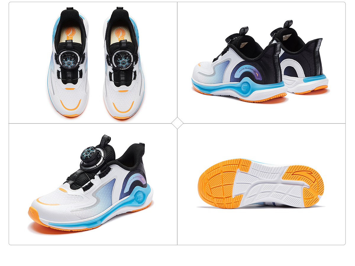 Mô tả Giày chạy thể thao bé trai size 28-33 Anta Kids Cloud Rider 312449924U - 3