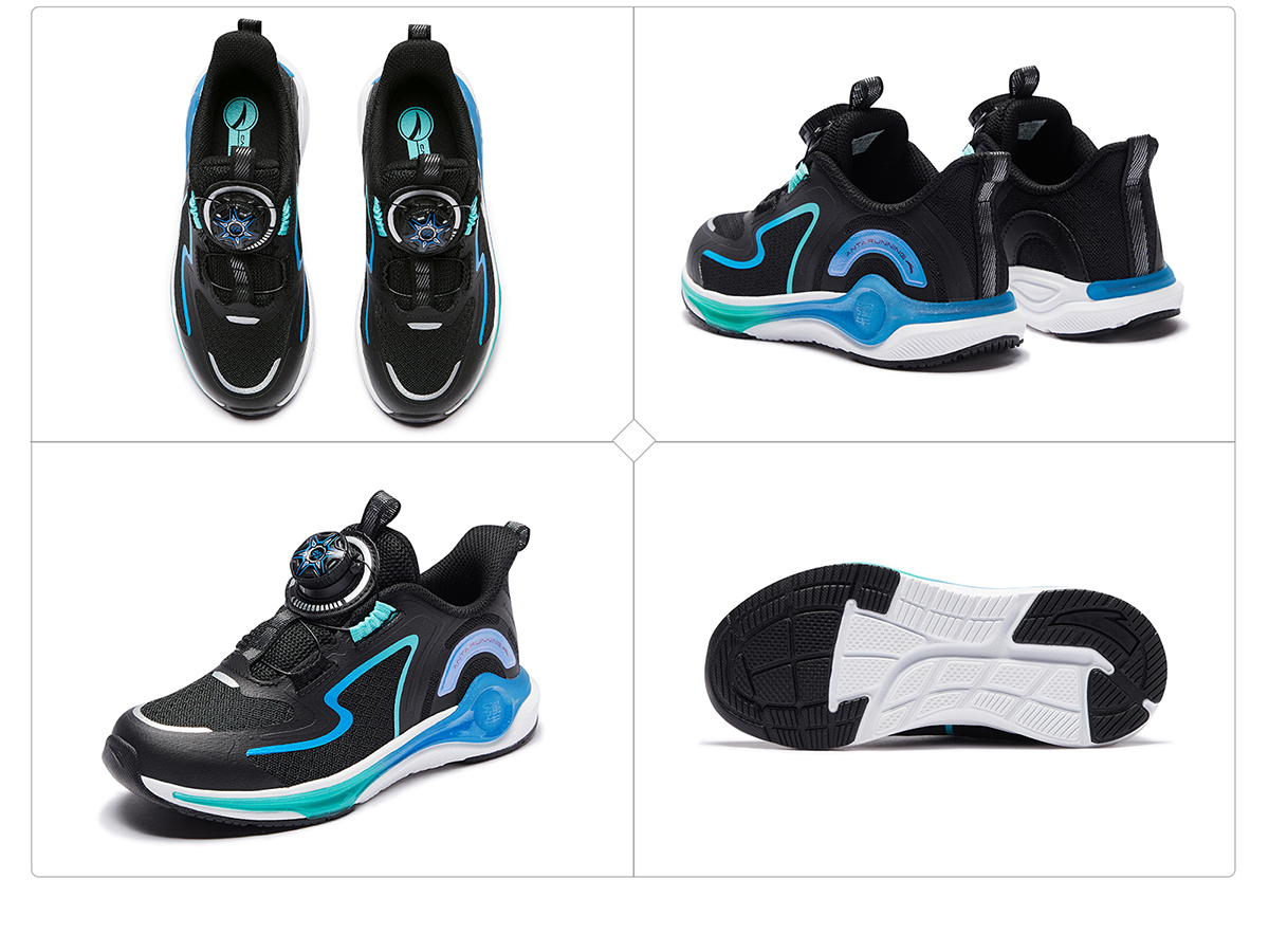 Mô tả Giày chạy thể thao bé trai size 28-33 Anta Kids Cloud Rider 312449924U - 5