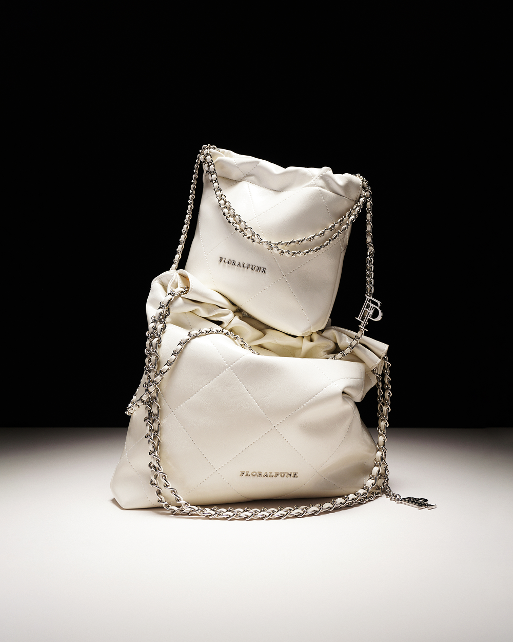Mô tả Túi xách Floralpunk Brooklyn Shopper - Quilted - White - 6