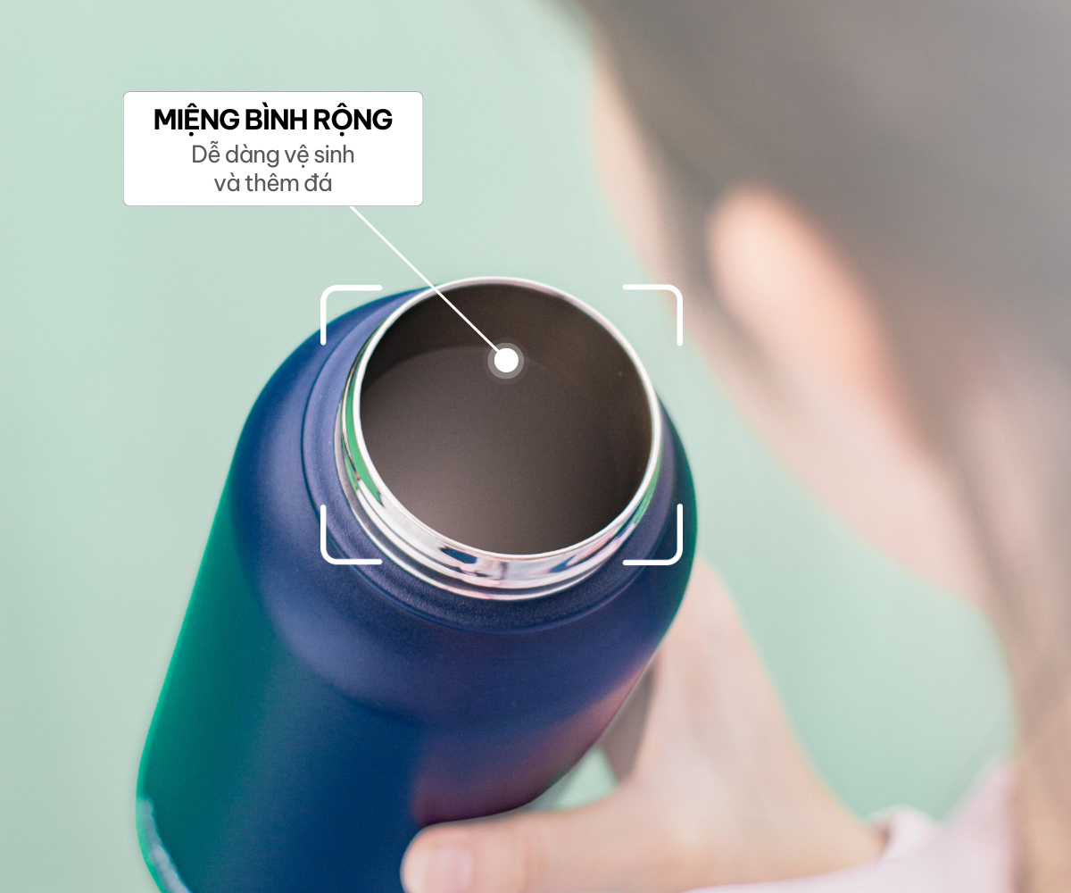 Mô tả Bình giữ nhiệt EcoFlask 1000ml/650ml hàng ngày (A05) - Bình giữ nhiệt cao cấp chính hãng, inox 304, bảo hành 3 năm - 7