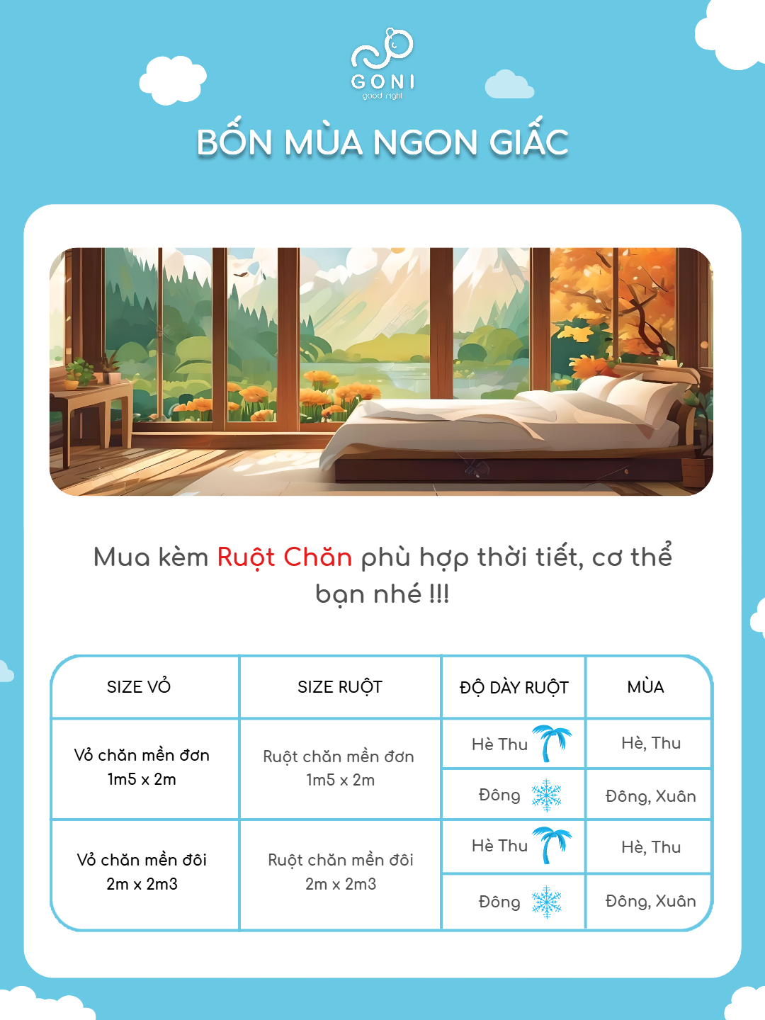 Cảm giác mềm mịn của GONI CHILL