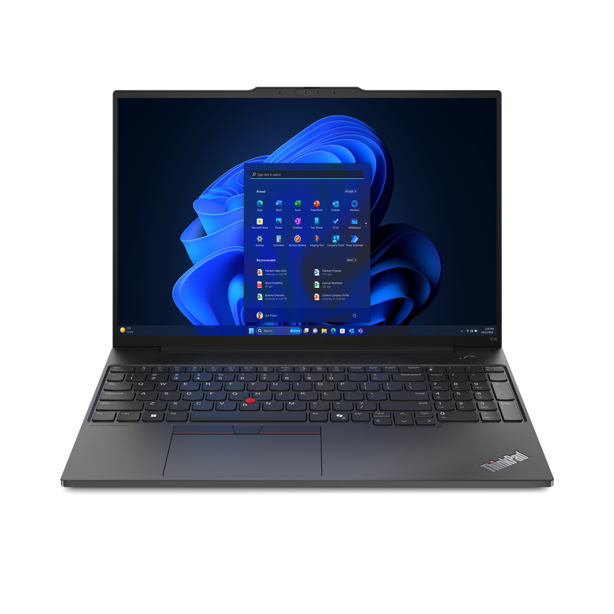 Mô tả LapTop Lenovo ThinkPad E16 Gen 2 (21MA004AVA) |Ultra 5 125H |16GB |512GB |NPU AI 11 TOPS |16" WUXGA - 1
