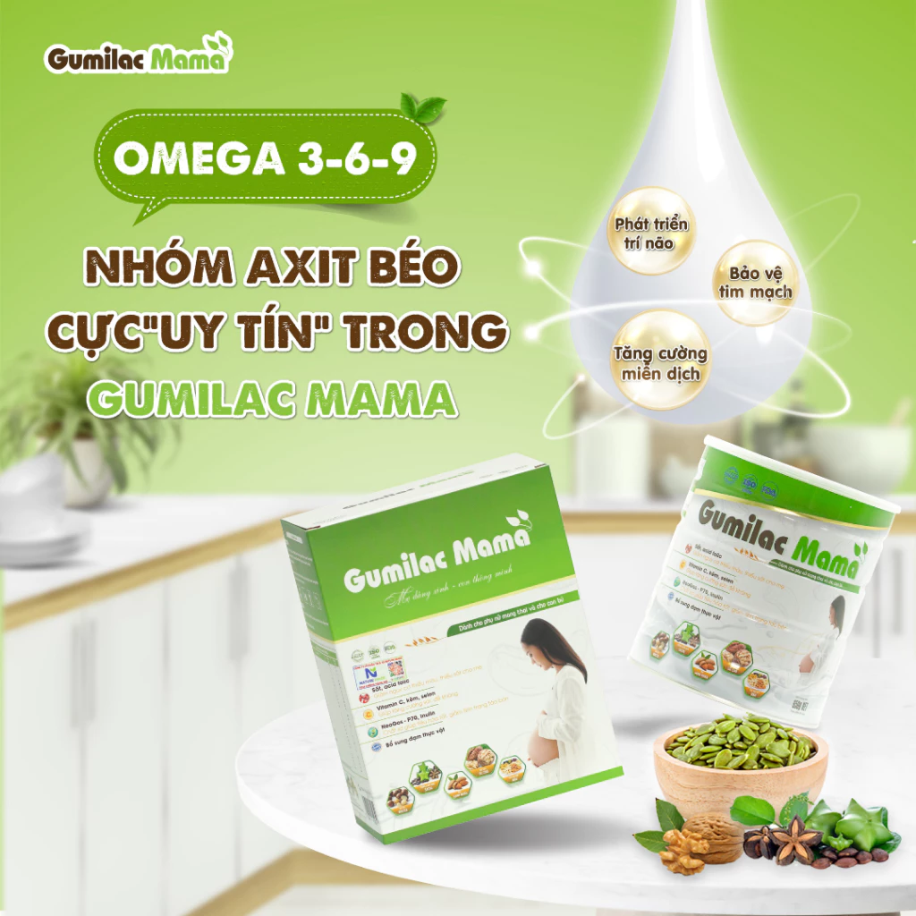 Mô tả Sữa Hạt Gumilac Mama Bổ Sung 28 Loại Vitamin Khoáng Chất, Giúp Mẹ Bầu Khỏe Đề Kháng Tốt Chính Hãng - 8