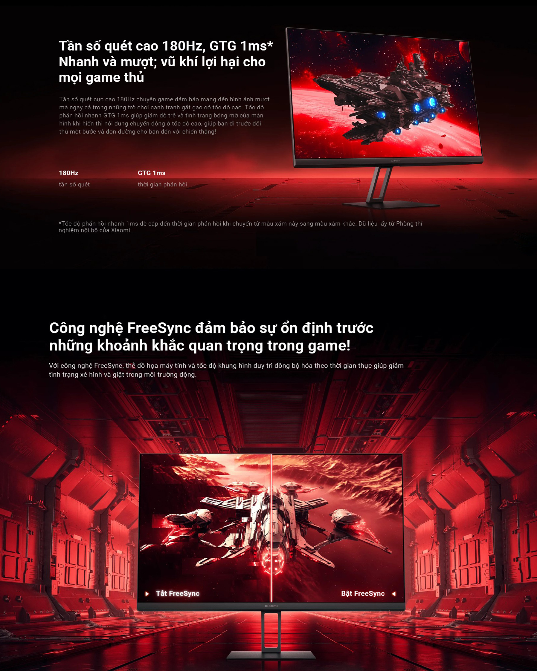Màn hình Xiaomi Gaming Monitor G24i - Phụ kiện