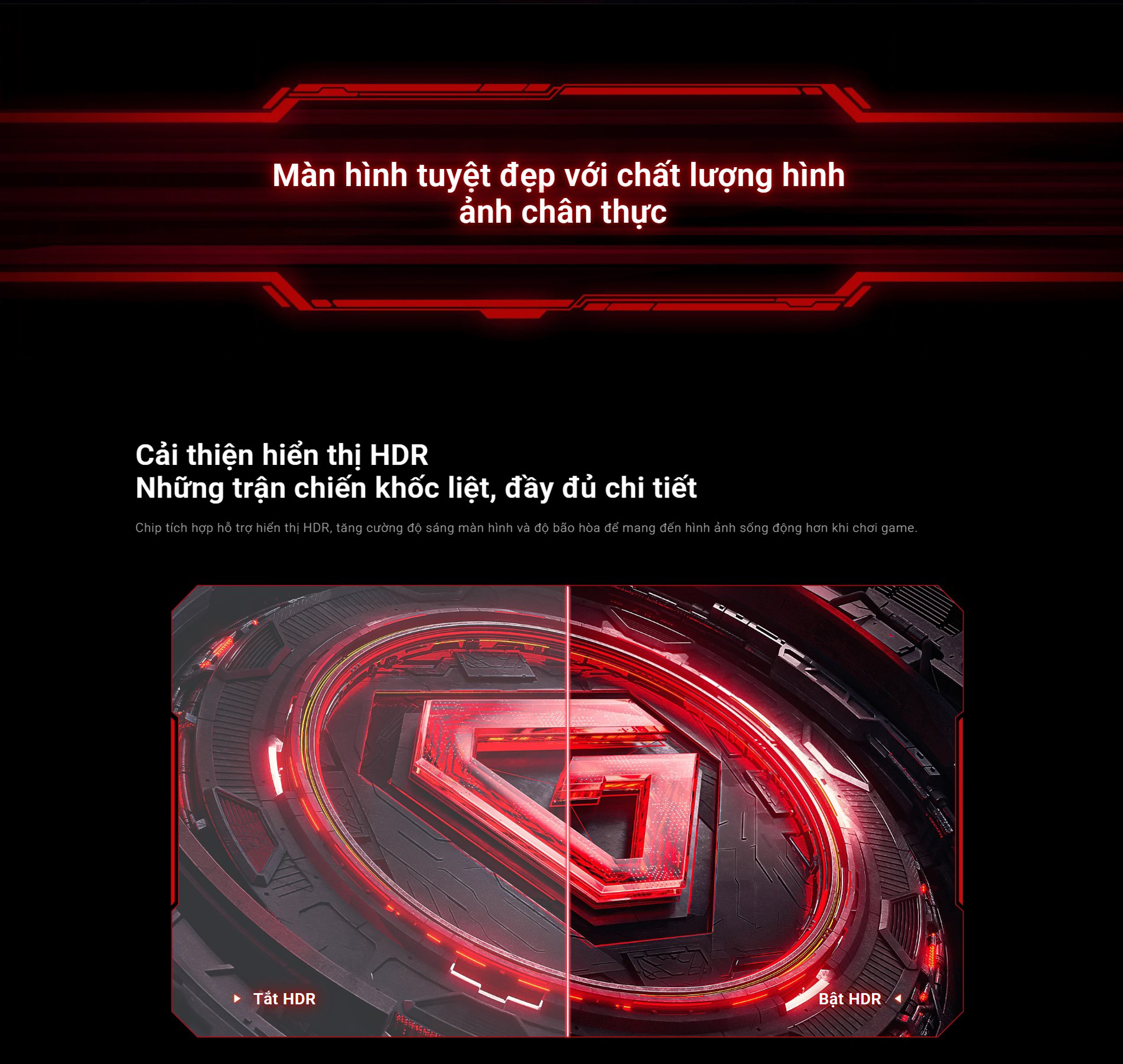 Màn hình Xiaomi Gaming Monitor G24i - Mặt sau