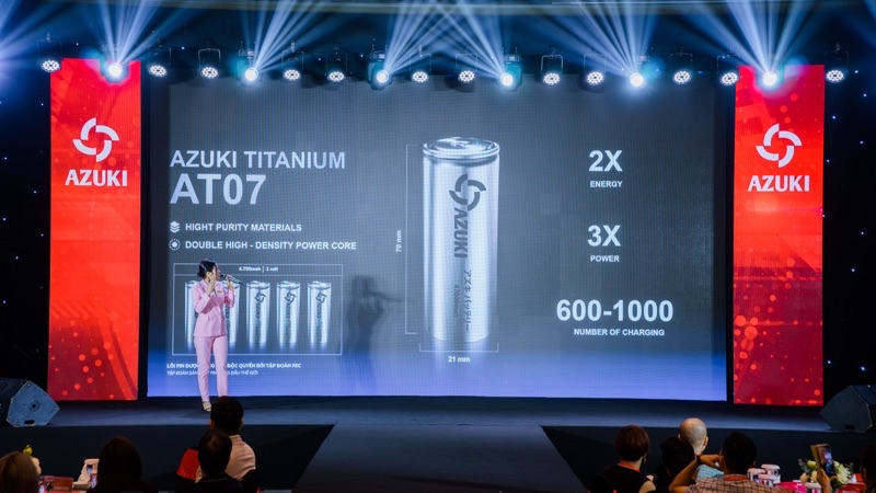 Mô tả Bộ Phụ Kiện AZUKI TITANIUM HOT NHẤT 2025 Dung Lượng Pin 25000mah,Quạt 20V Siêu Đẹp Siêu Bền Bỉ [ BH 12 Tháng ] NIKITO - 7