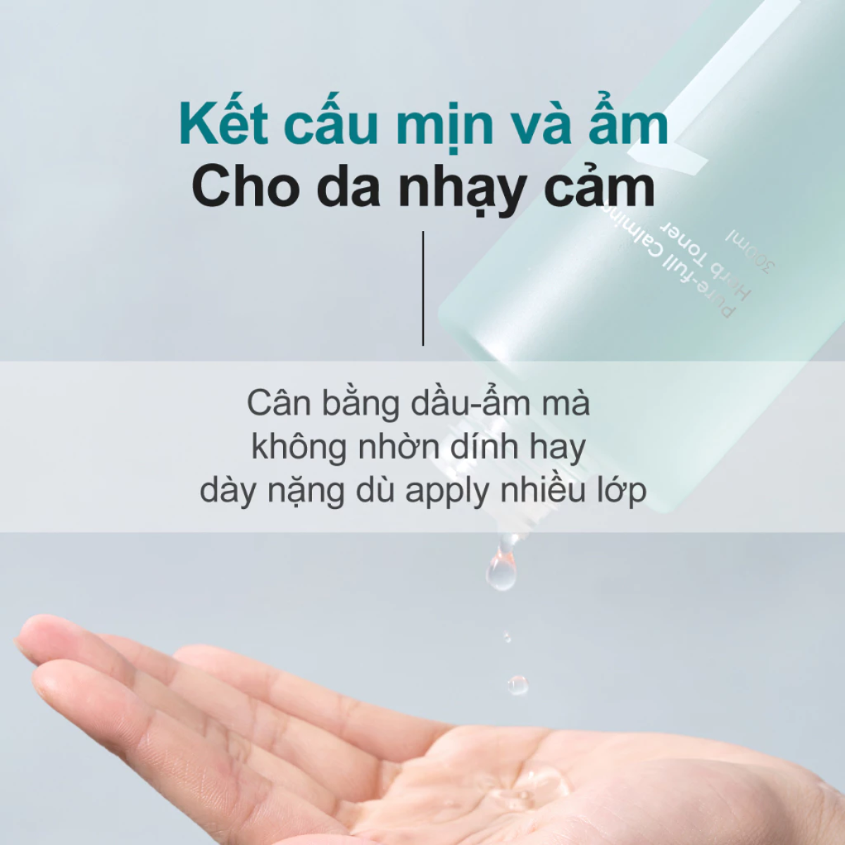 Mô tả Toner Thảo Mộc Numbuzin No.1 Pure-full Calming, Cấp Ẩm, Kiềm Dầu, Giảm Kích Ứng (200ml) - 2