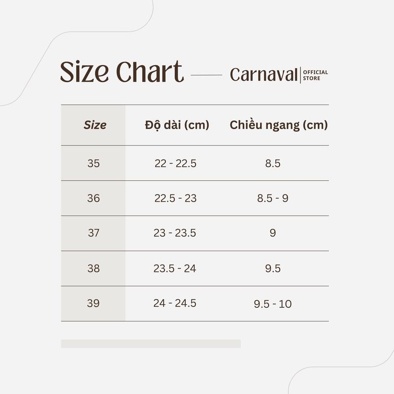 Mô tả Giày cao gót nữ mũi nhọn Carnaval đế vuông cao 5cm cao cấp, siêu sang - VS74 - 1