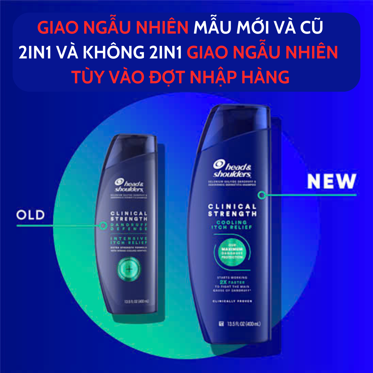 Mô tả Dầu Gội Ngăn ngừa gàu Head & Shoulders Clinical Strength 400ml - Hàng Mỹ - 3