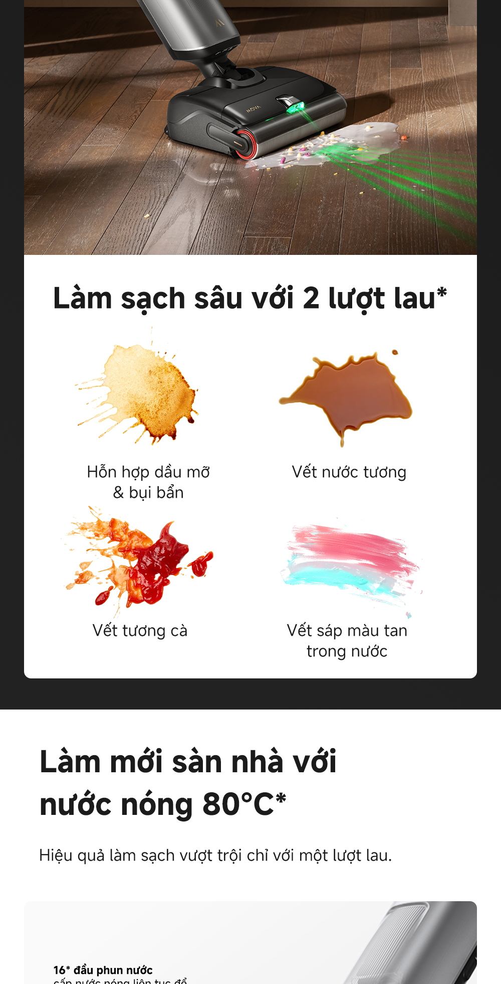 Mô tả Máy hút bụi lau nhà khô và ướt đa năng X4 Pro - Hàng chính hãng - 3