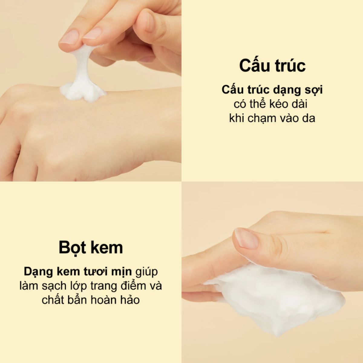 Mô tả Numbuzin No.2 Deep Clean Fresh Cream Cleanser – Kiểm Soát Dầu, Se Khít Lỗ Chân Lông (120ml) - 4