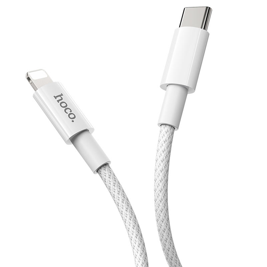 Mô tả Cáp Sạc Nhanh 20W Chính Hãng Hoco Dây Dù - Truyền Tải Dữ Liệu Tốt Dành Cho 7-8-X-XR-XSM-11-12-13-14 - 2