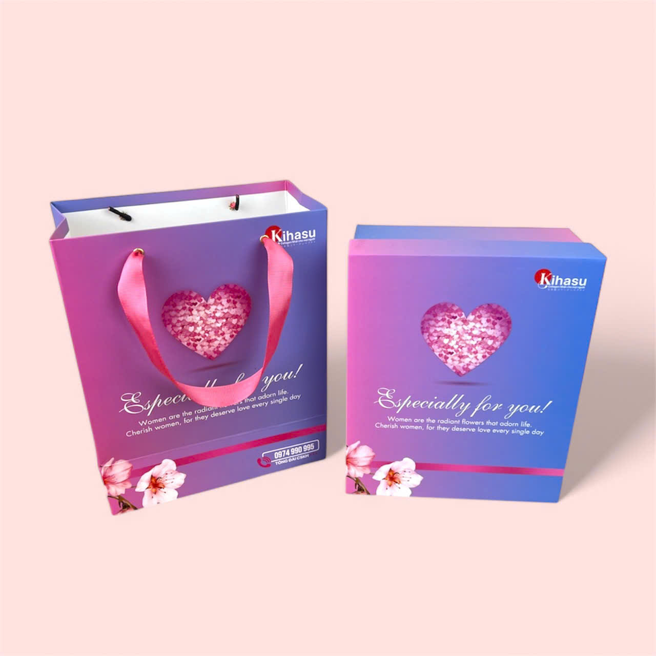 Mô tả Hộp Quà Tặng Kèm Túi Kihasu Cao Cấp - 1