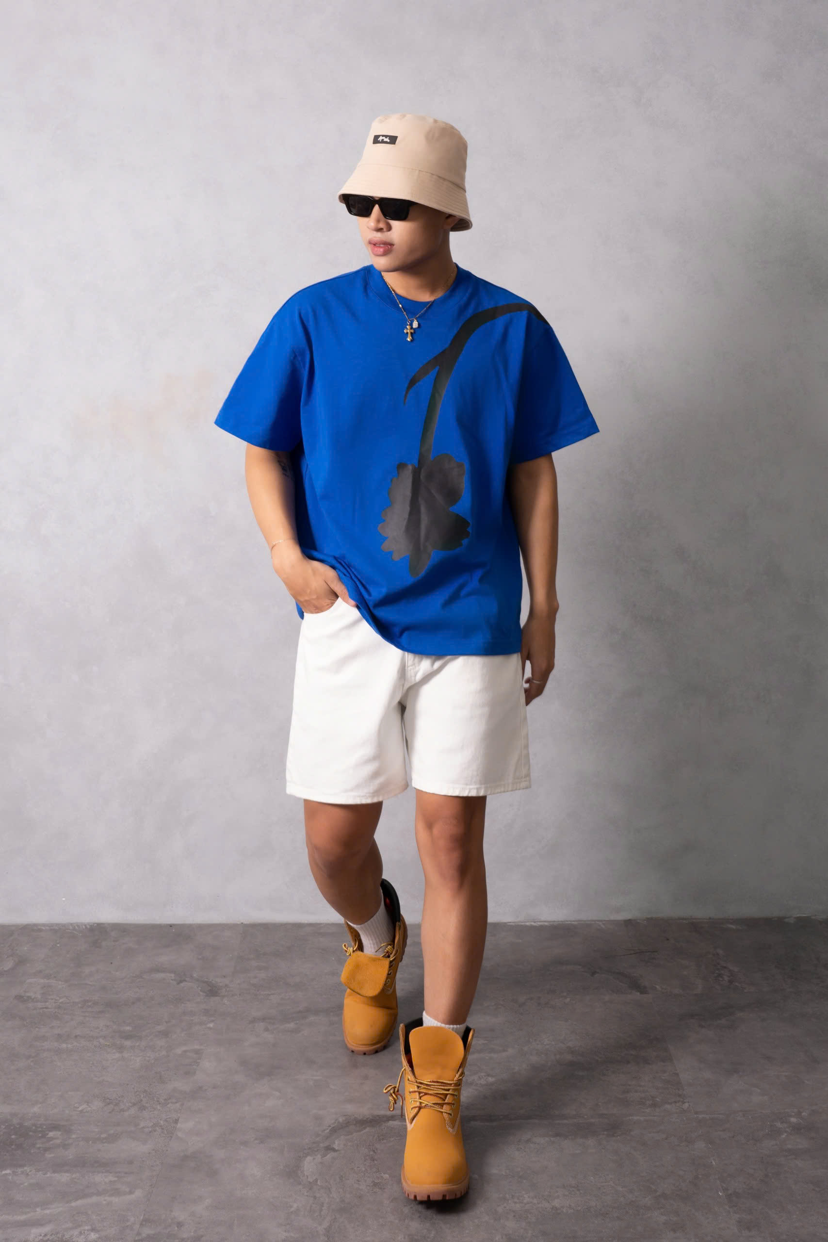Mô tả Mũ bucket trơn vành cụp CAPMAN CLUB, nón bo tròn basic CM65 unisex nam nữ - 1