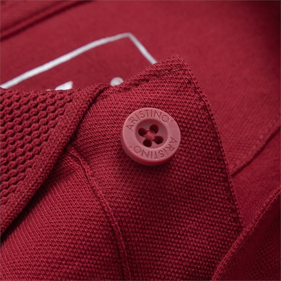 Mô tả Áo Polo Nam Ngắn Tay Co Dãn Thoáng Mát Aristino Cotton Organic APSR09 - 2