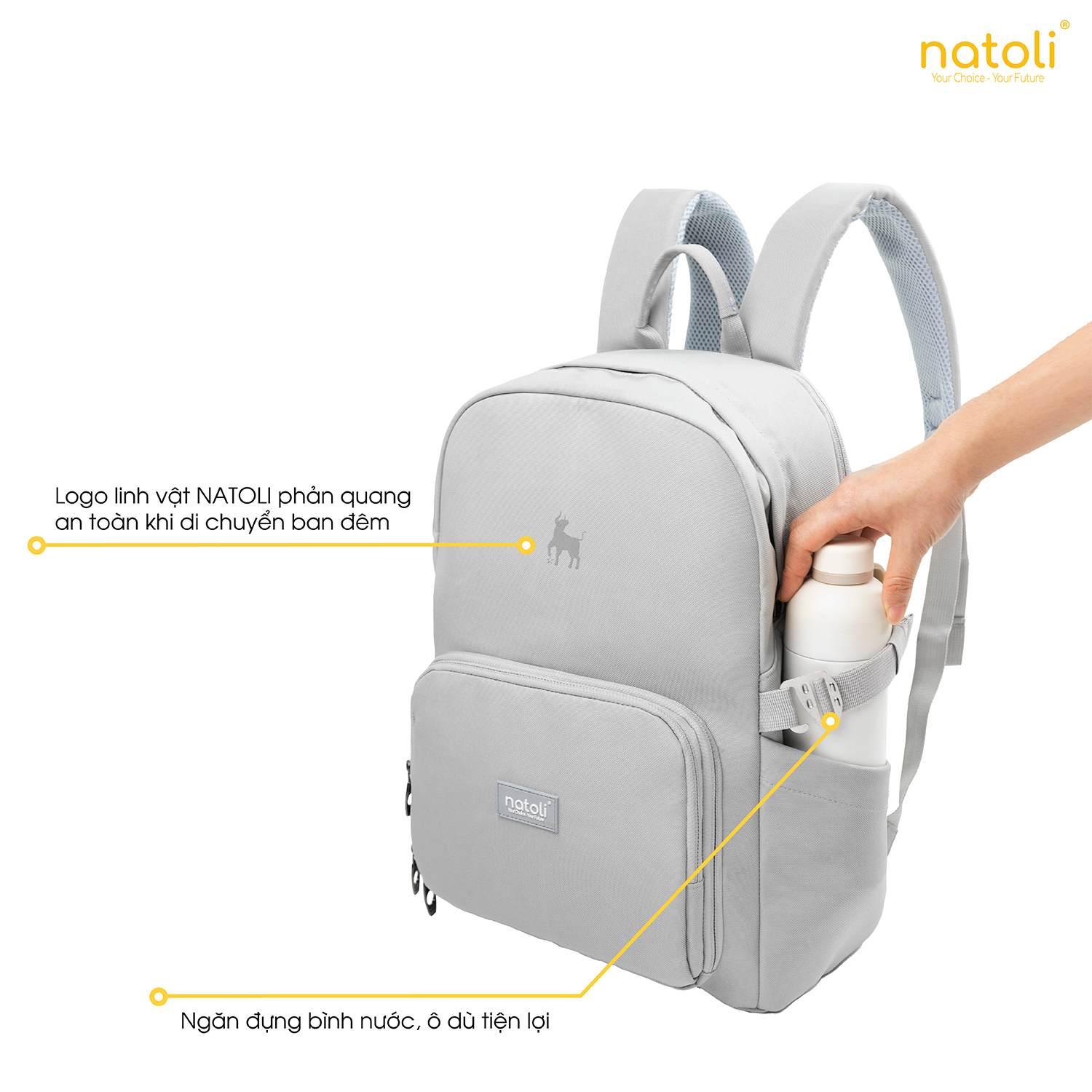Mô tả Balo máy ảnh, balo camera chống nước NATOLI, nhiều ngăn đựng laptop đi du lịch BST Durable Premium Camera Backpack B29 - 2