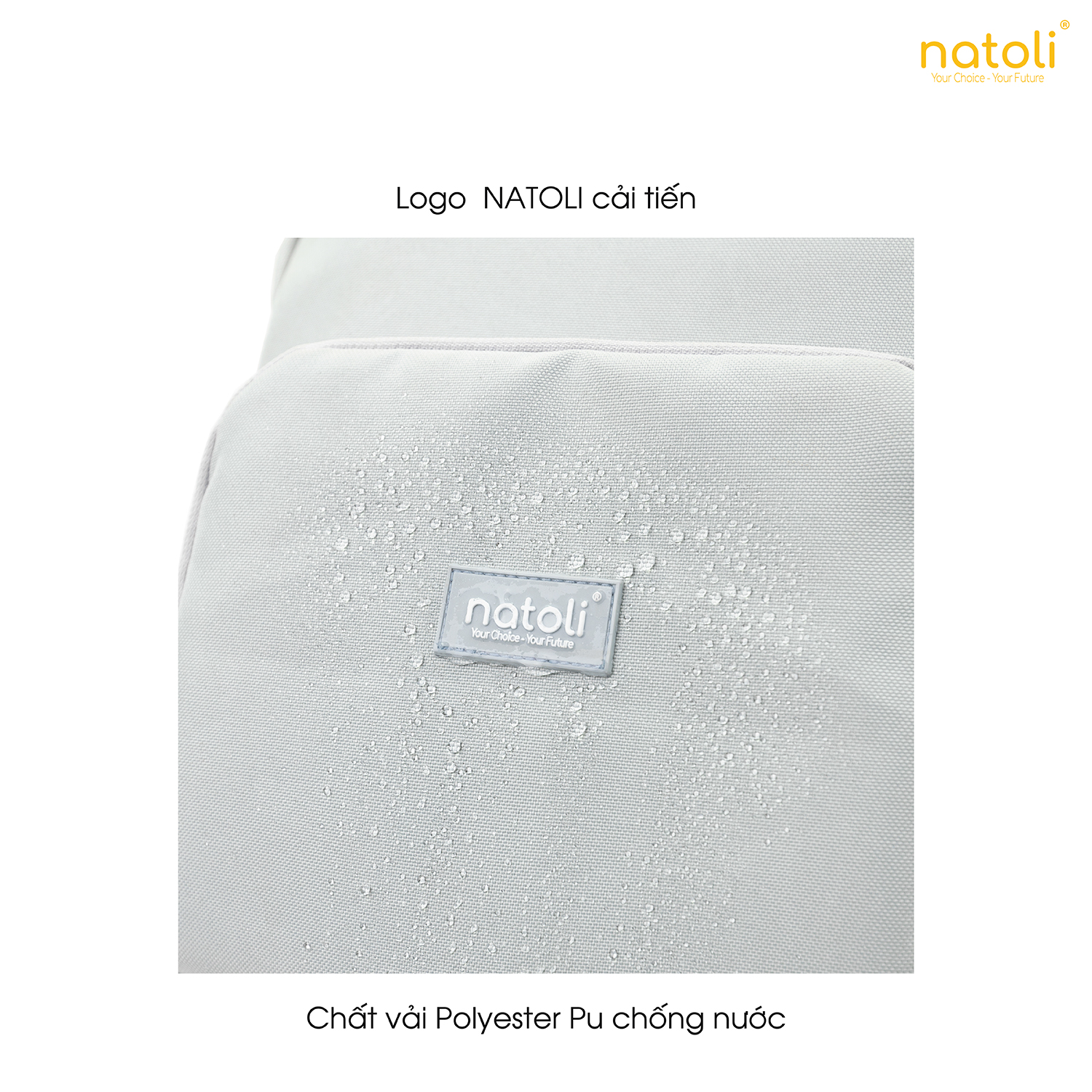 Logo phản quang balo NATOLI B29