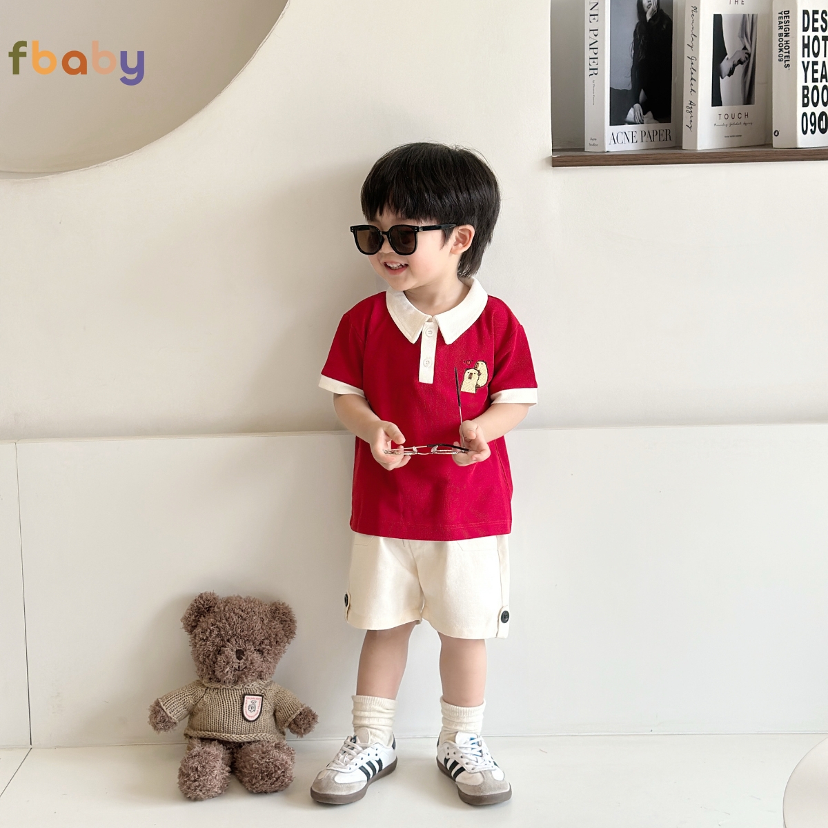 Mô tả Quần Short Đùi Bé Trai Fbaby Linen Thiết Kế Túi Chéo Đính Cúc Co Giãn Mềm Mại Thoáng Mát Thấm Hút Mồ Hôi Đi Chơi, Đi Học - 2