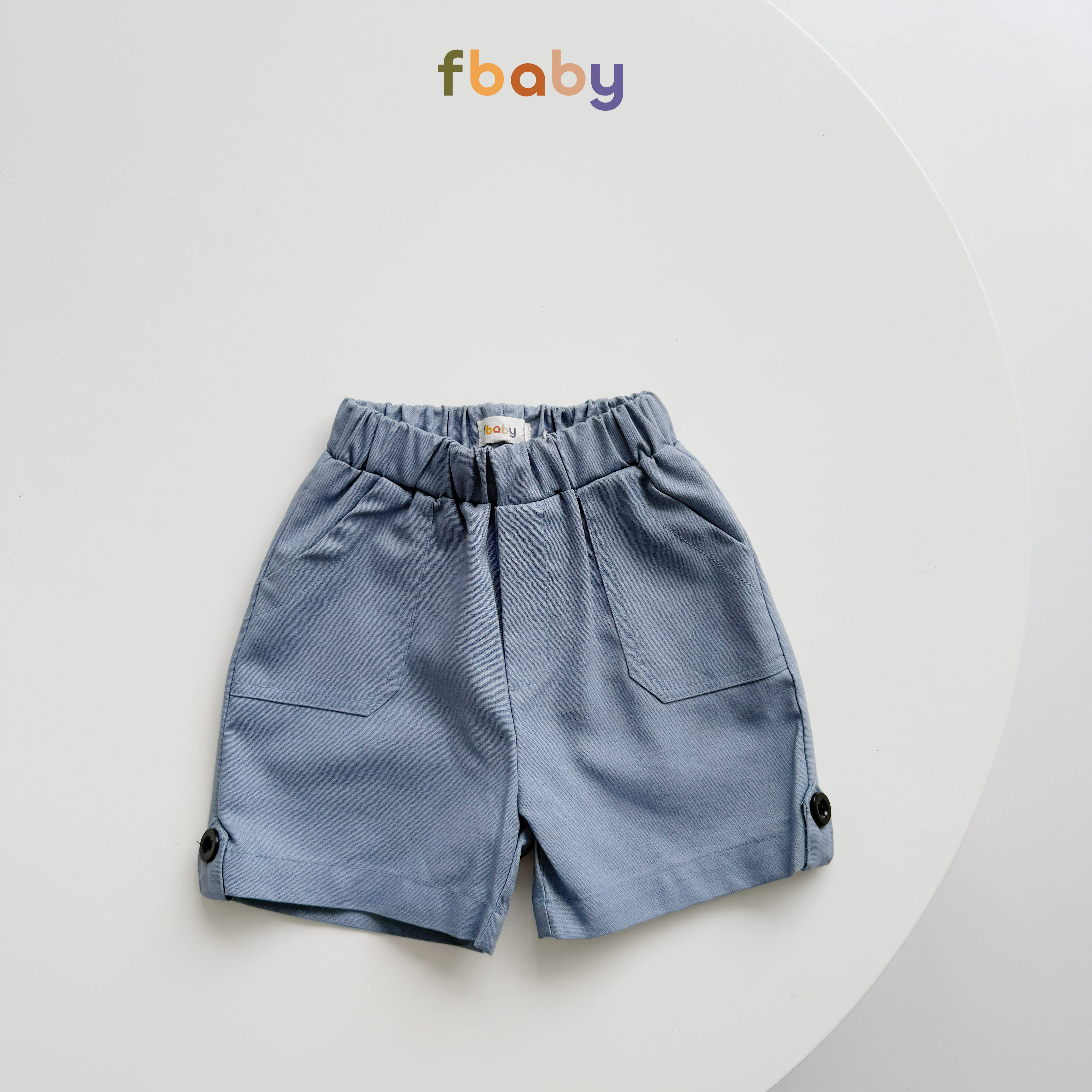 Mô tả Quần Short Đùi Bé Trai Fbaby Linen Thiết Kế Túi Chéo Đính Cúc Co Giãn Mềm Mại Thoáng Mát Thấm Hút Mồ Hôi Đi Chơi, Đi Học - 5