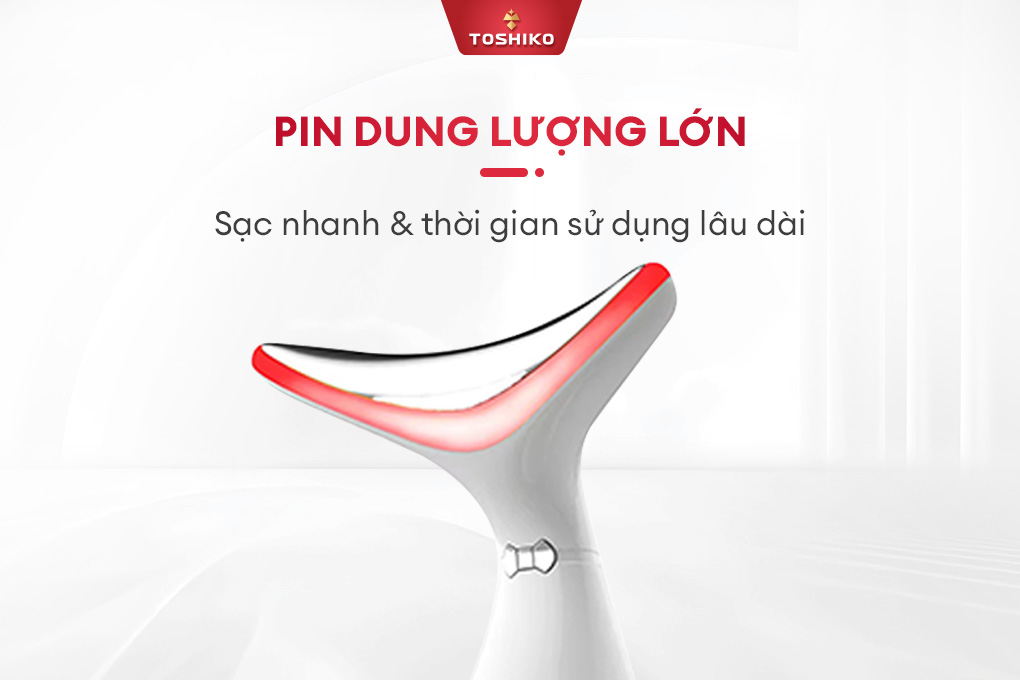 Mô tả Máy massage nâng cơ mặt Toshiko V8 tích hợp Tính Năng Điện Di Ion giúp trẻ hóa làn da và chống nhăn - 4