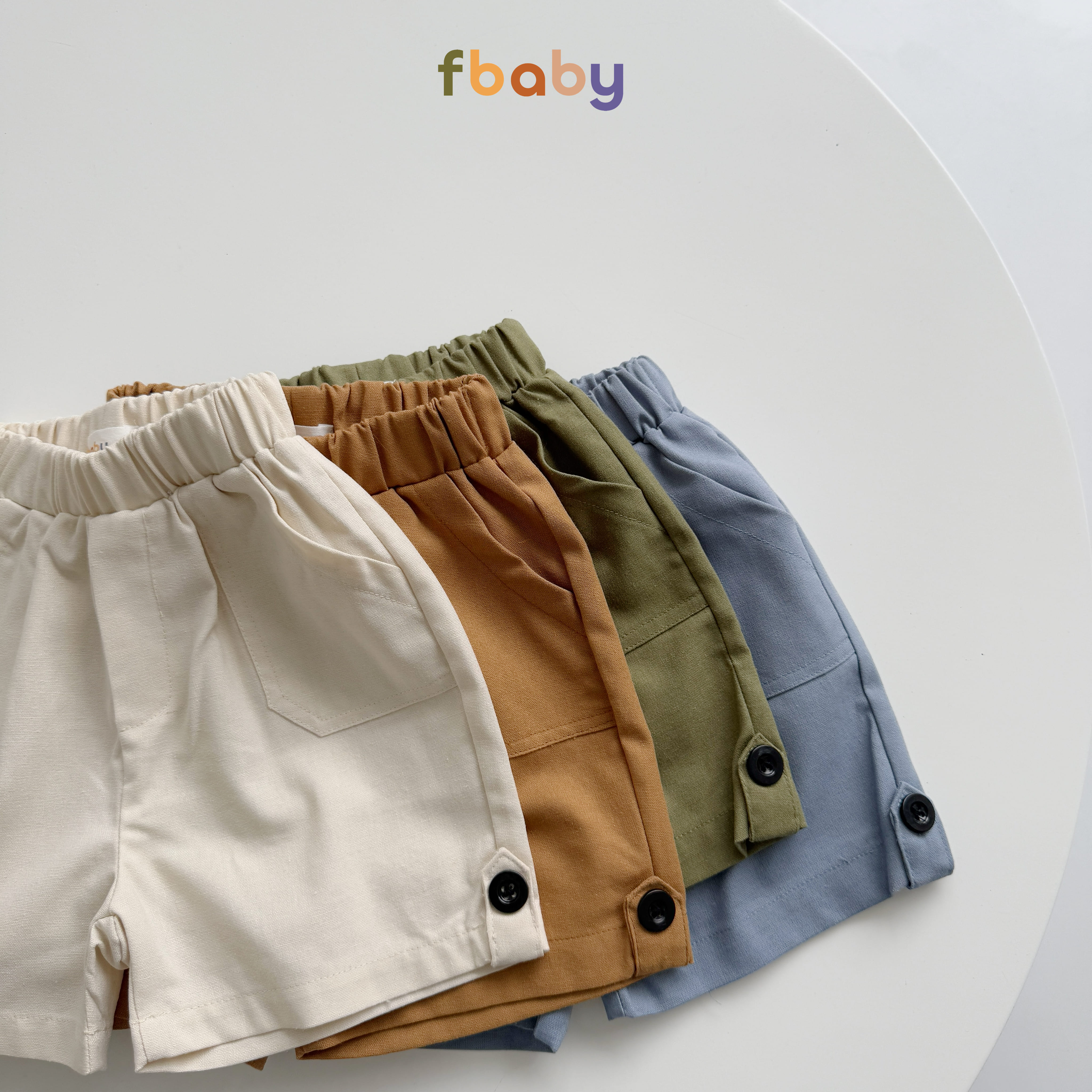 Mô tả Quần Short Đùi Bé Trai Fbaby Linen Thiết Kế Túi Chéo Đính Cúc Co Giãn Mềm Mại Thoáng Mát Thấm Hút Mồ Hôi Đi Chơi, Đi Học - 8