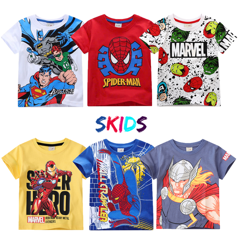 Áo thun bé trai Người Nhện SKIDS