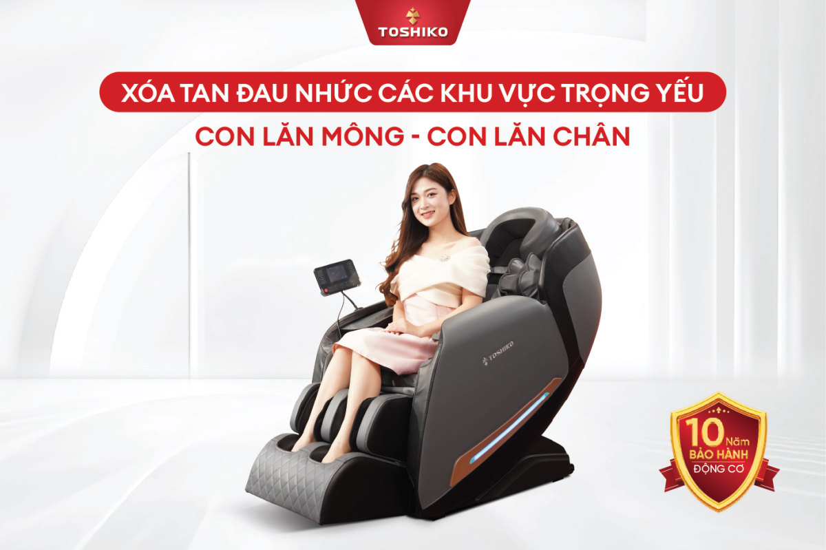 Mô tả Ghế massage trị liệu toàn thân TOSHIKO T80 đa dạng các bài tập massage công nghệ điều khiển giọng nói mới - 2