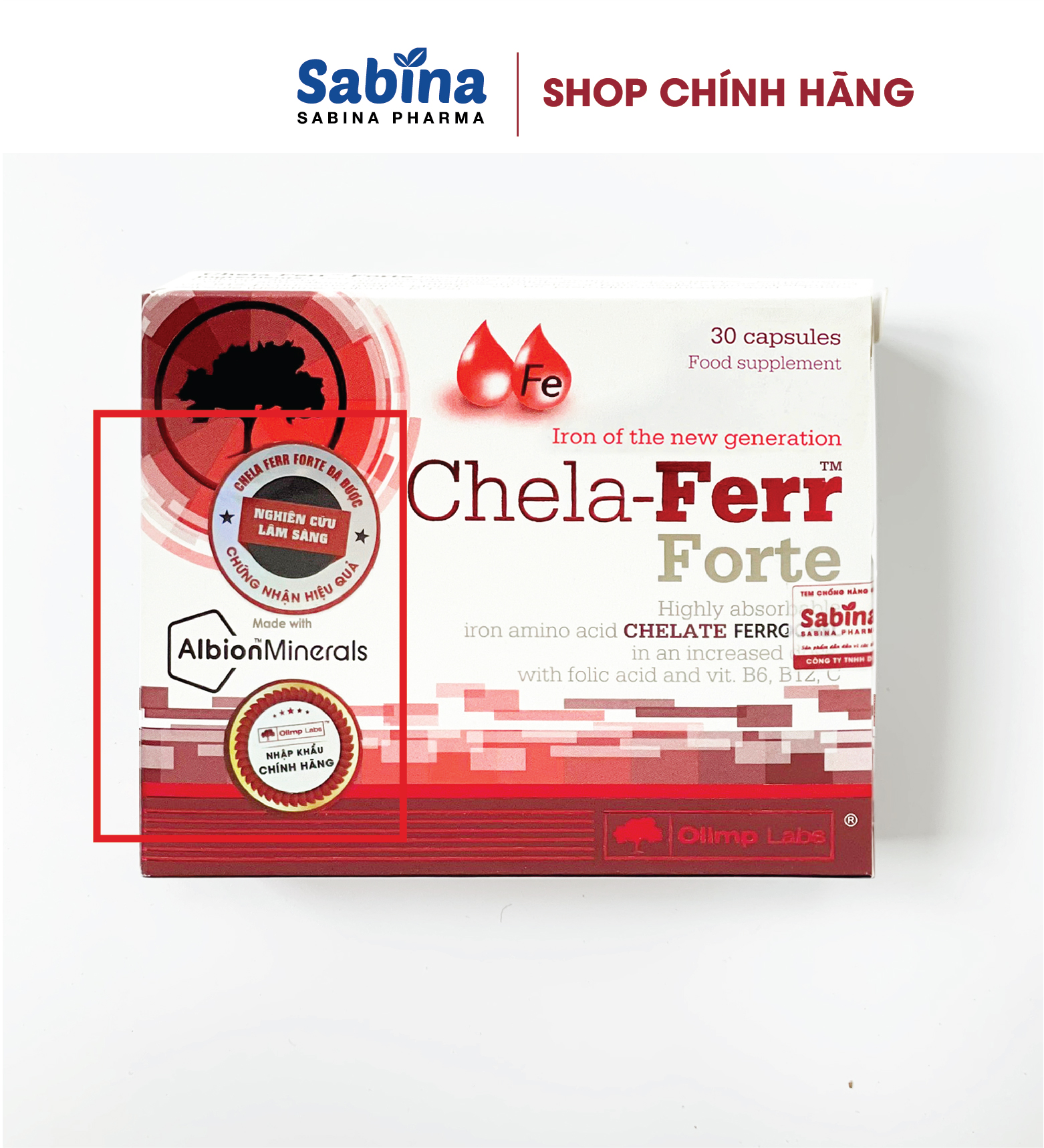 Mô tả Cặp sắt Chela Ferr Forte và canxi Chela-Calcium D3 dạng Chelate Albion -Thực phẩm bảo vệ sức khoẻ cho bà bầu và sau sinh - 2