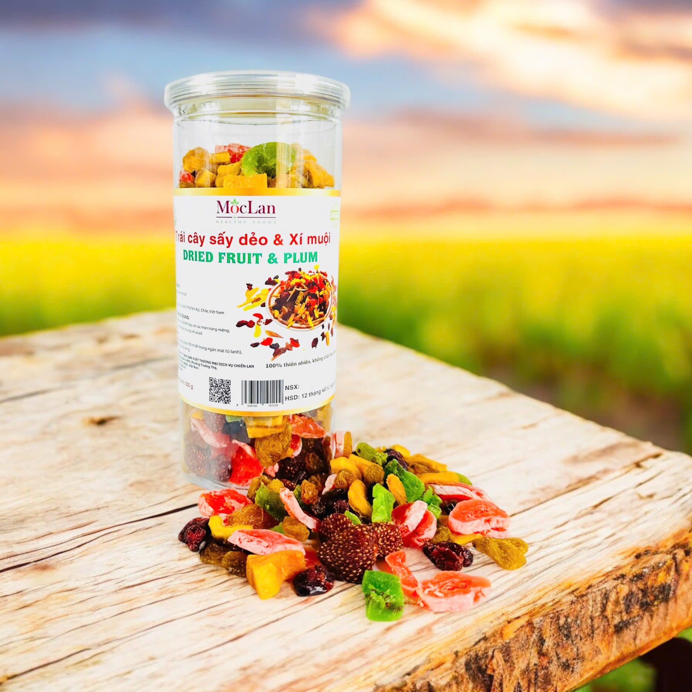 Mô tả Trái cây sấy dẻo Mix Mộc Lan Healthy 250g - 500g - 2