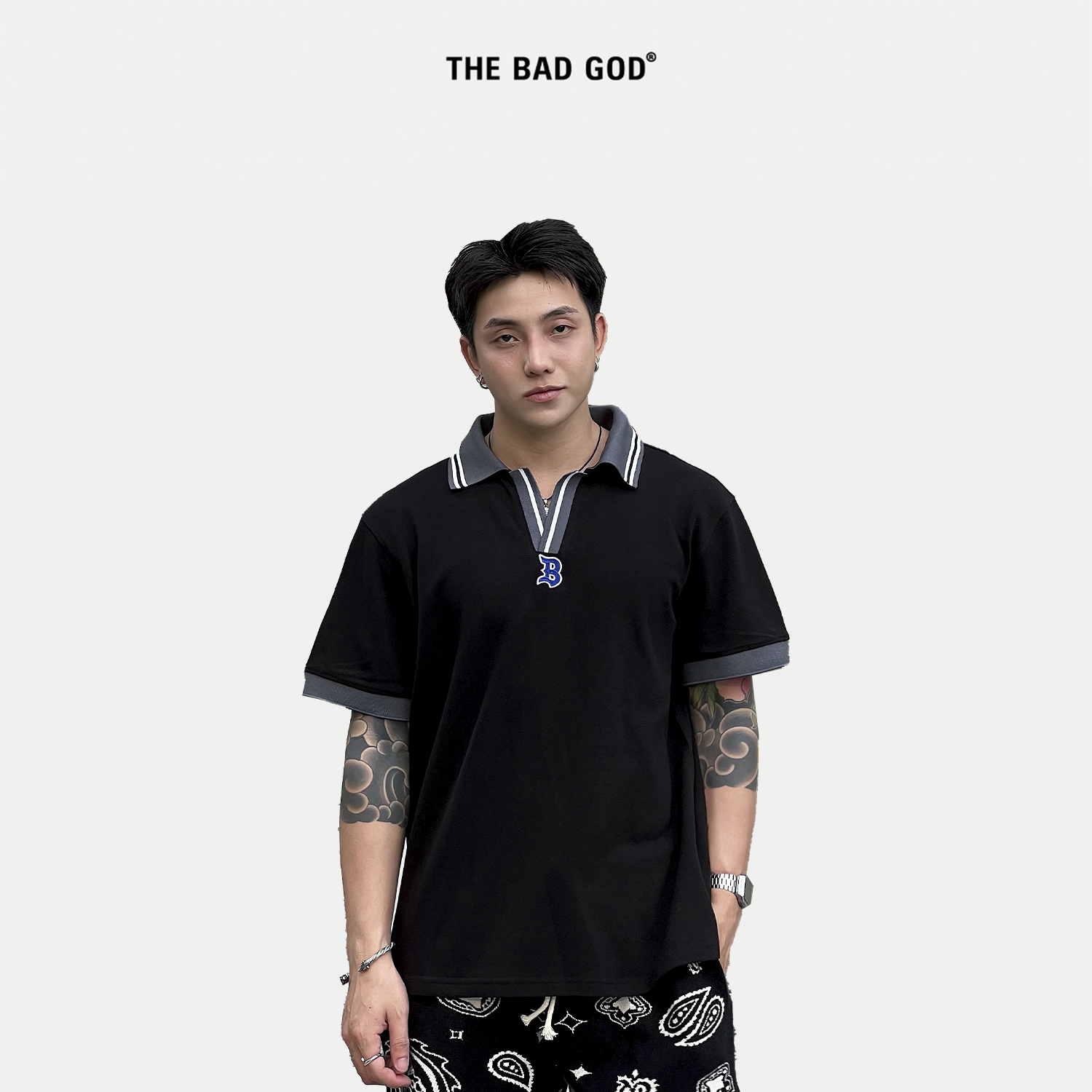 Mô tả Áo Polo The Bad God Possibale Thời Trang Nam Nữ - 3