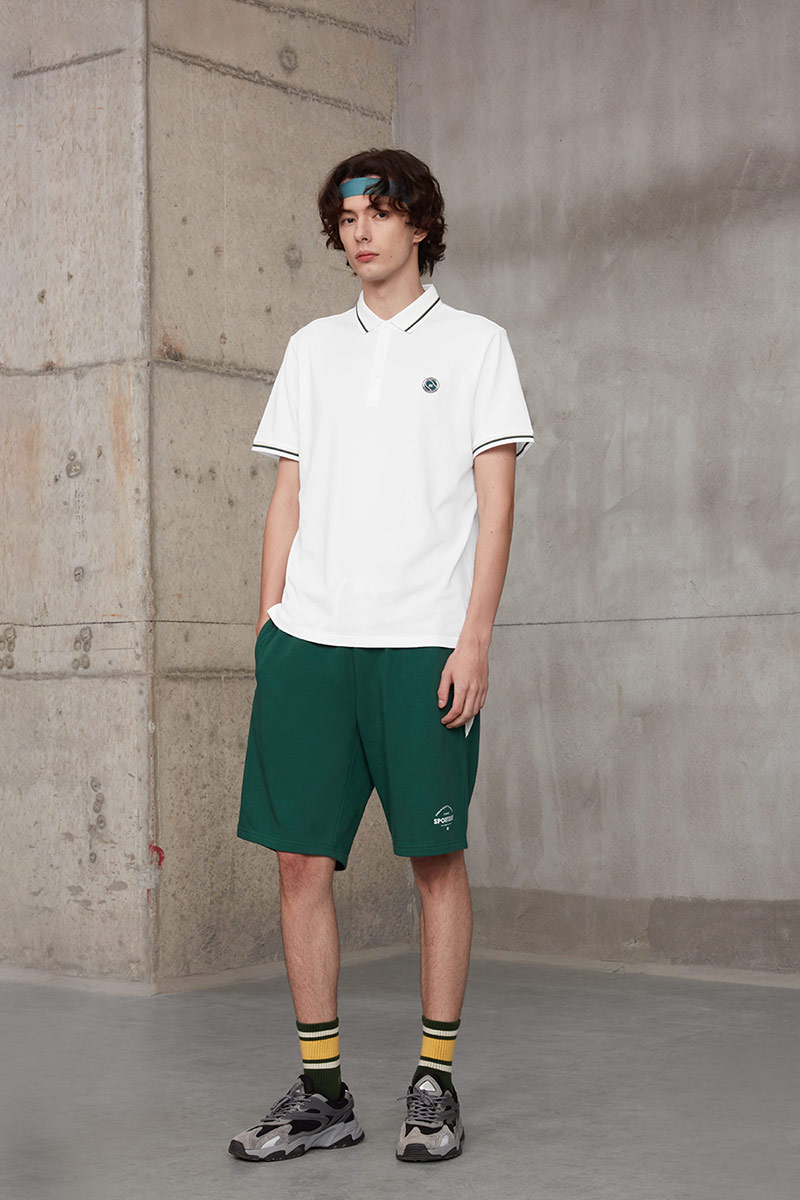 Áo POLO nam HLA Sportsday chất liệu cotton Pique